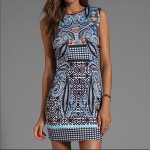 Clover Canyon bodycon dress, size small